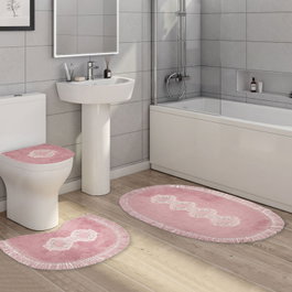 Mijölnir Juego de alfombras de baño Powder - 3 piezas